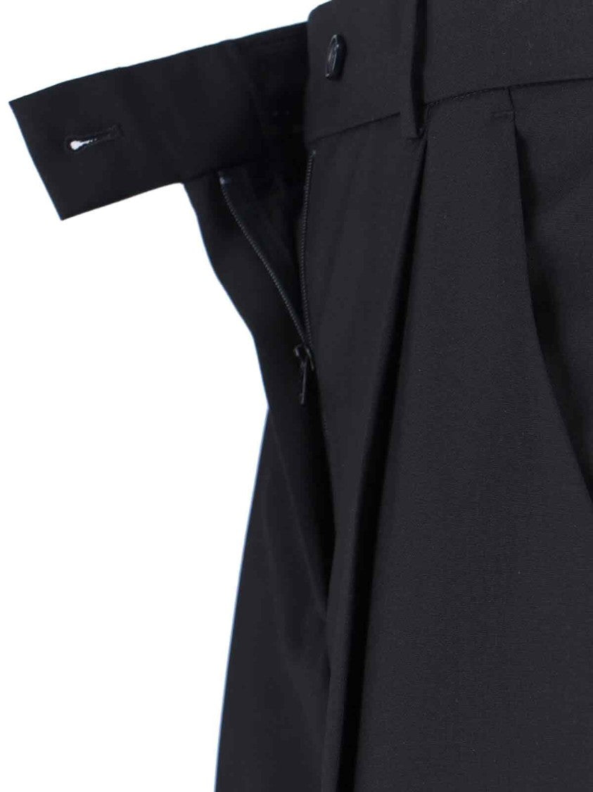Sportmax Wide-Leg Tailored Trousers With High Waist