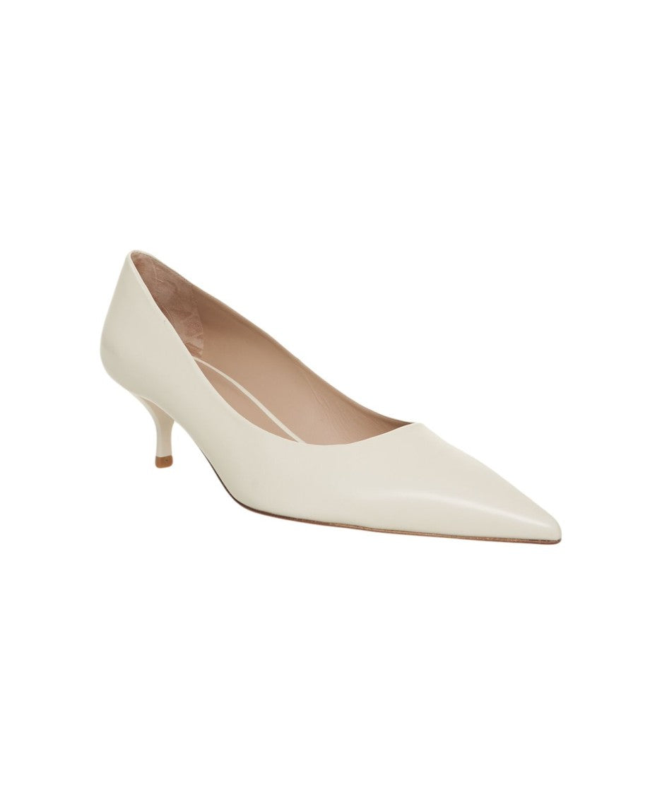 Stuart Weitzman Smooth Leather Pumps