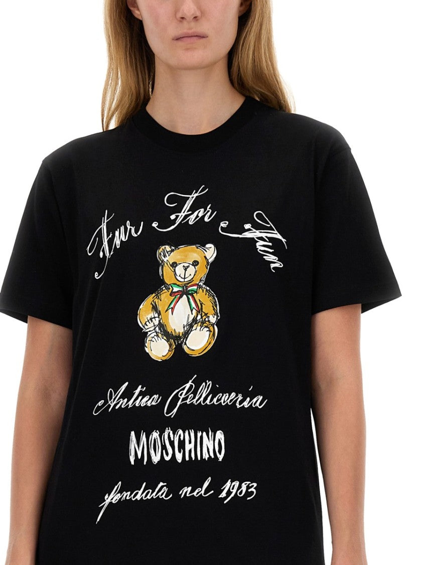 Moschino Teddy Bear Graphic T-Shirt