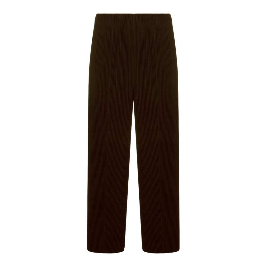 Homme Plissé Issey Miyake Straight-Leg Trousers With Pleated Texture