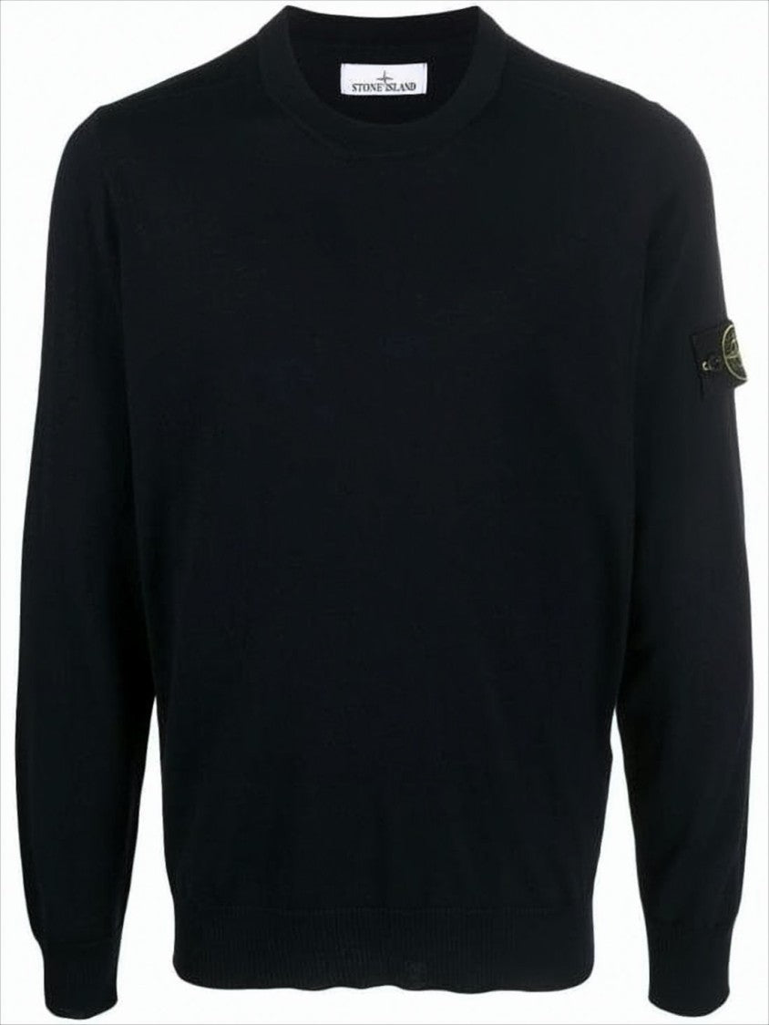 Stone Island Crew Neck Knit Sweater