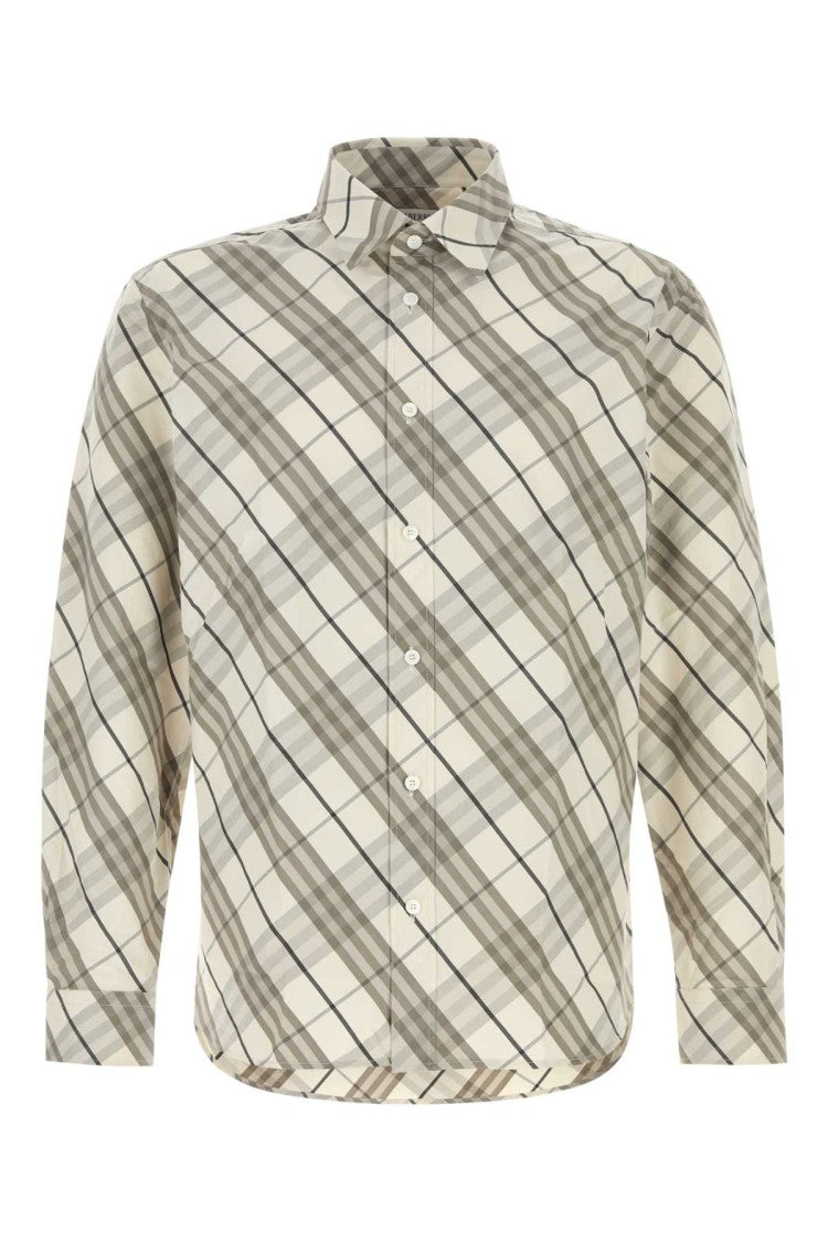 Burberry Embroidered Poplin Shirt