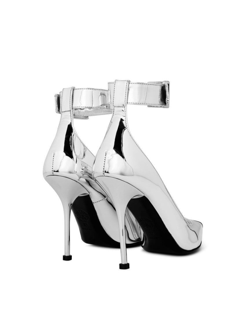 Alexander Mcqueen Mirror Metallic Pumps