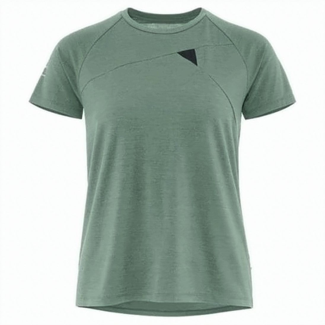 Klattermusen Short-Sleeve Relaxed-Fit Top With Raglan Sleeves And Triangle Detail