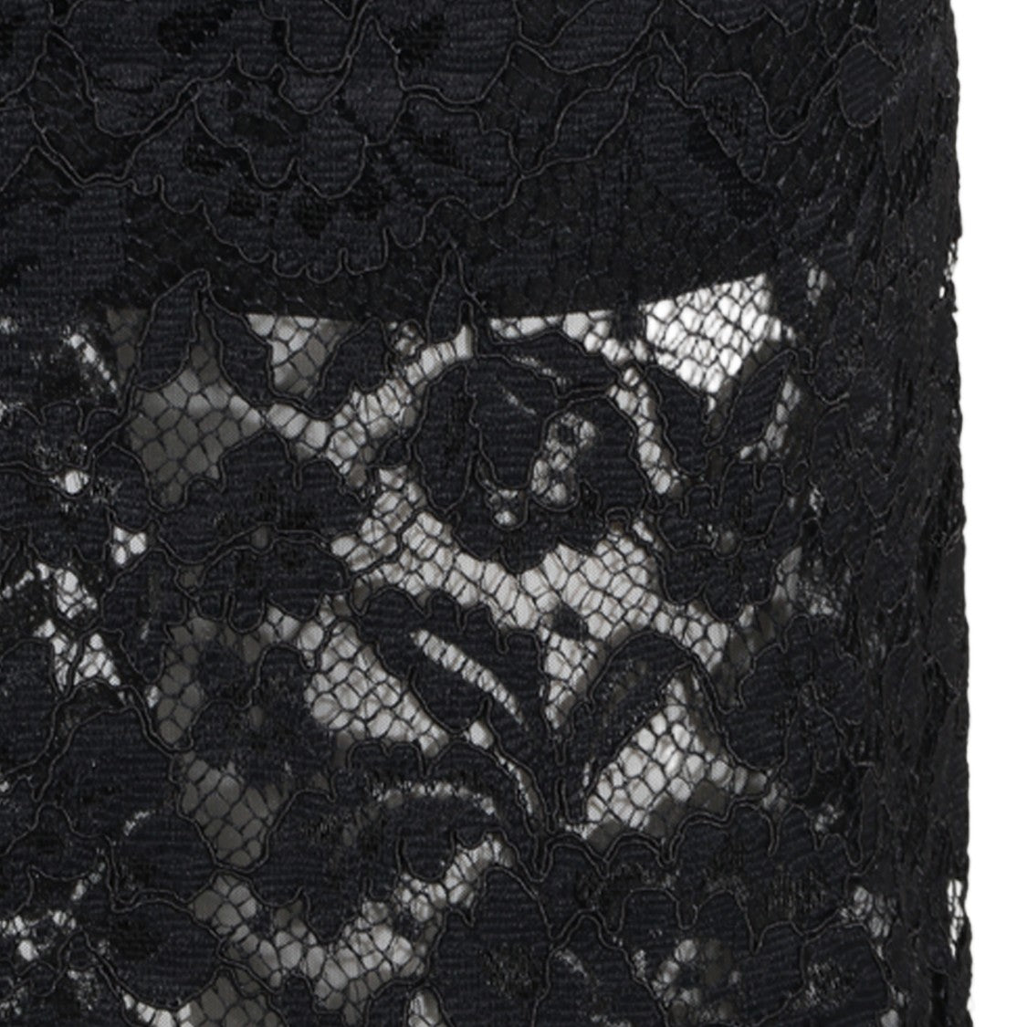 Self-Portrait Intricate Lace Bow Collar Midi Dress