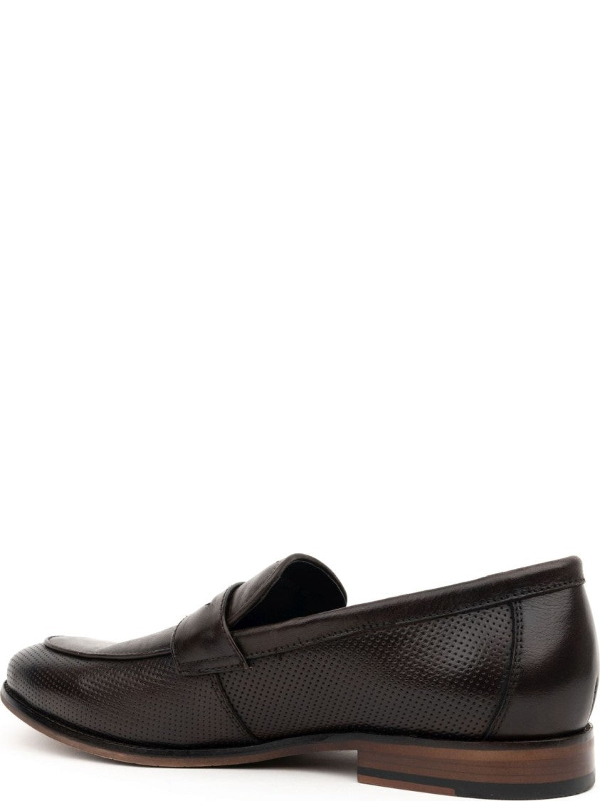 Sergio Moretti Textured Cow Leather Formal Shoes