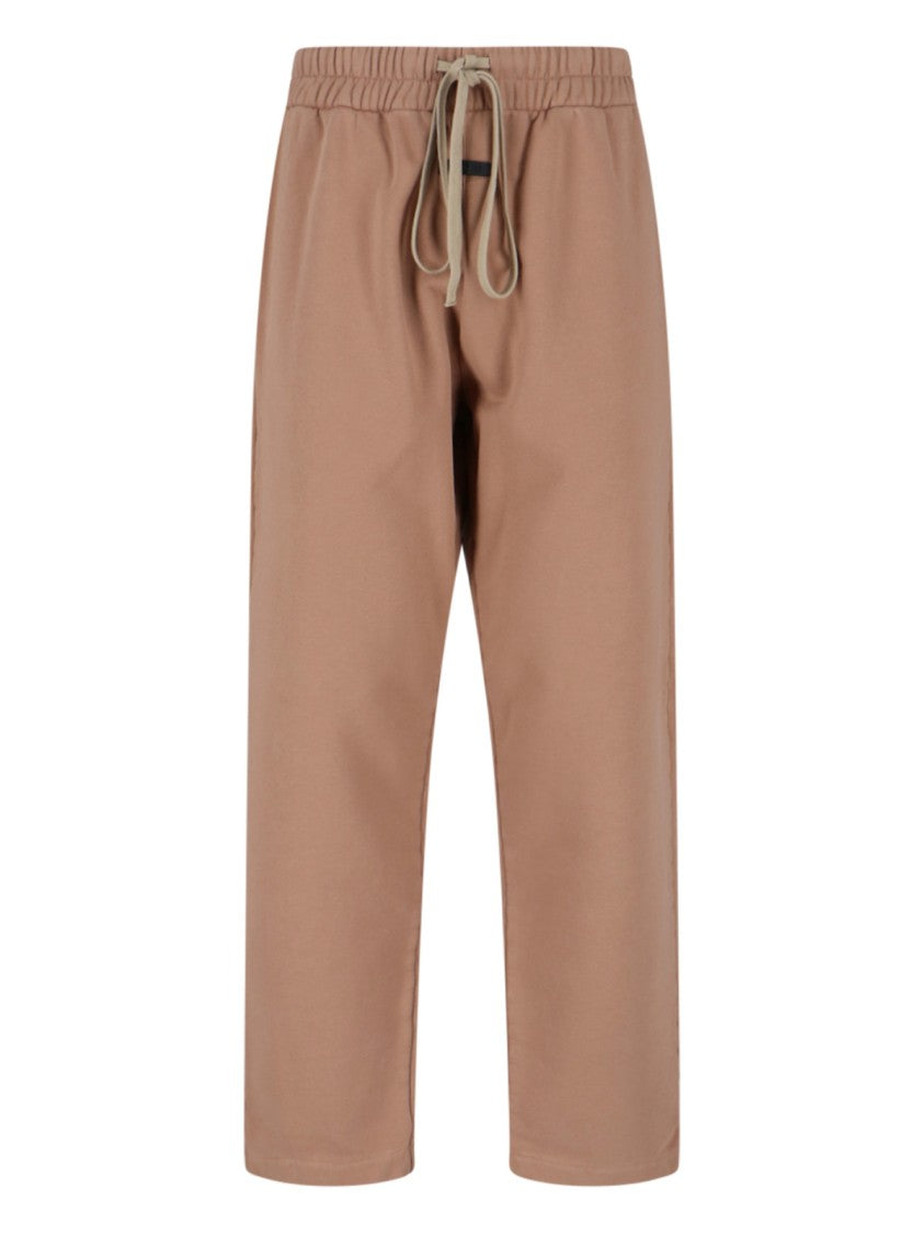 Fear Of God Beige Cotton, Elastic Mid-Rise Sweatpants