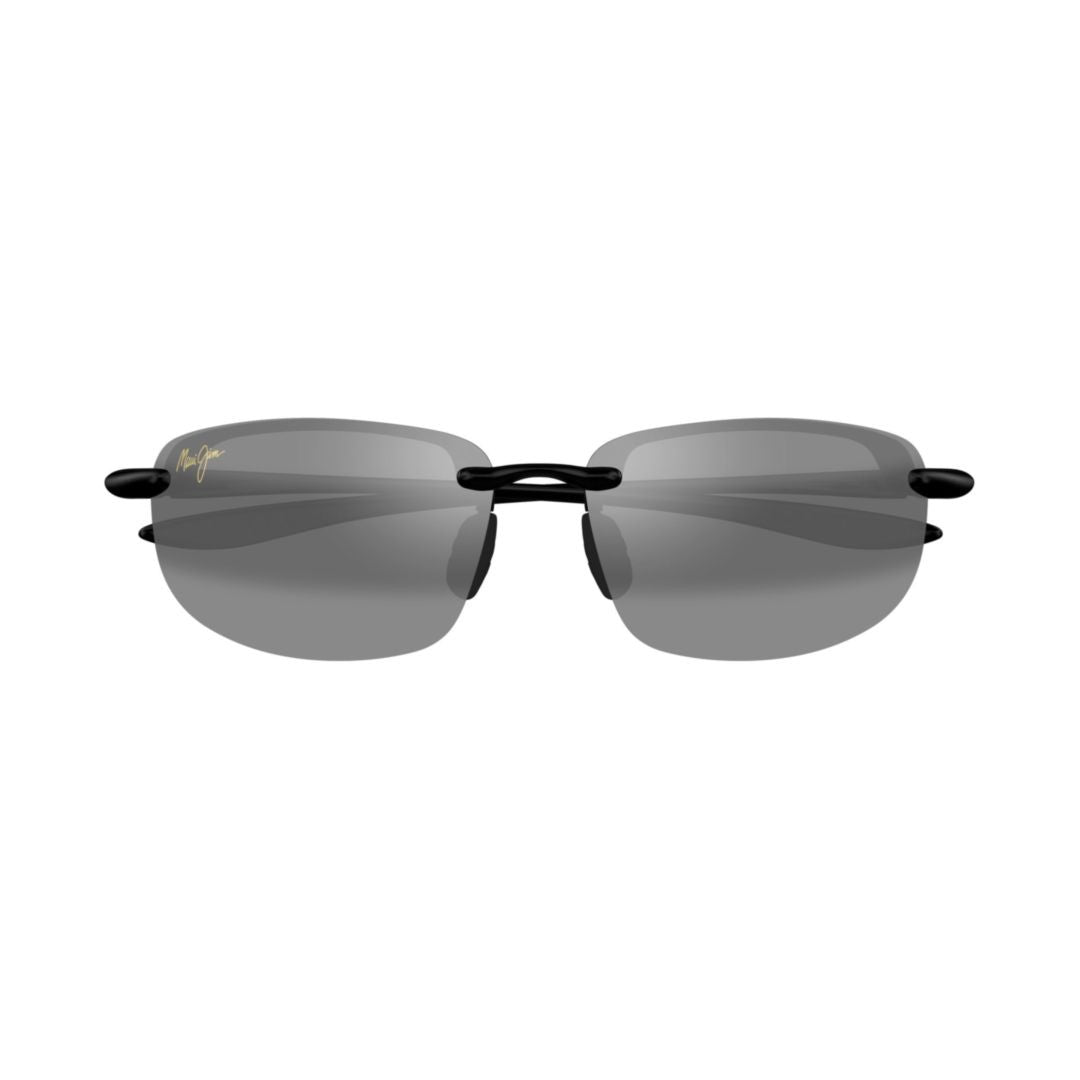 Maui Jim Hookipa Rimless Sunglasses With Rectangular Lenses