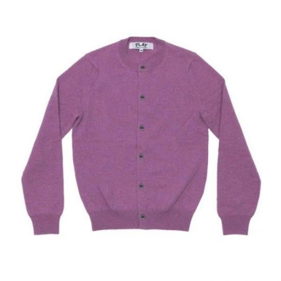 Comme Des Garçons Classic Round Neck Cardigan With Button-Down Front