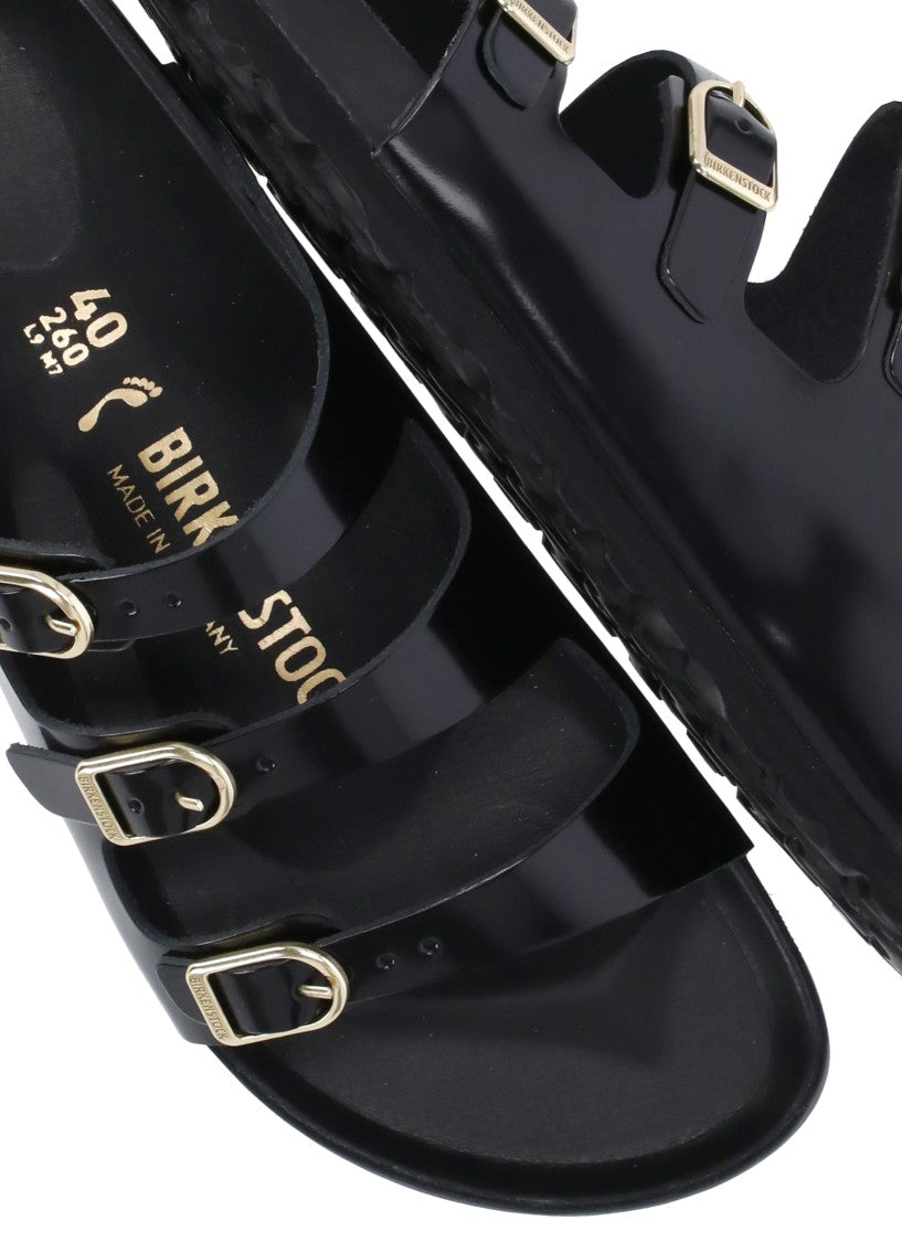 Birkenstock Black Florida Fresh Sandals