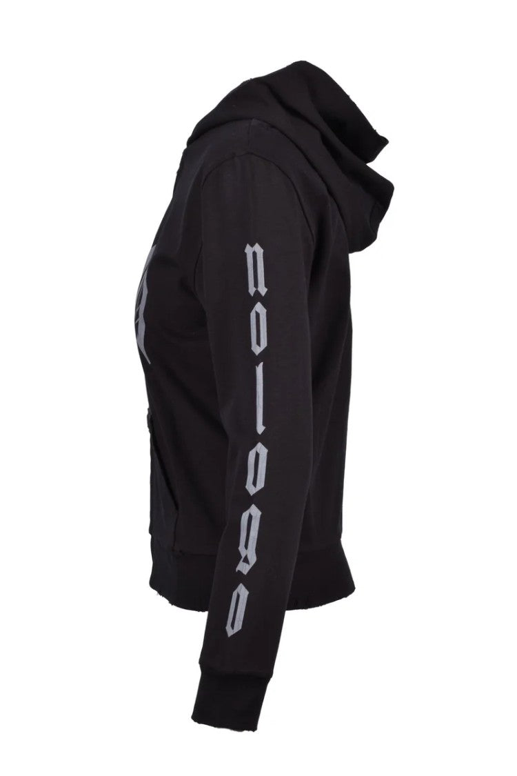 Balenciaga Cotton Stretch Sweatshirt - Black