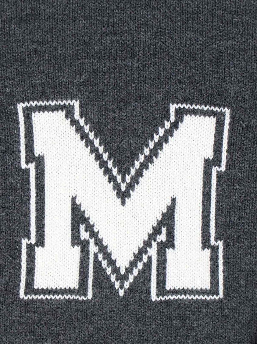 Mm6 By Maison Margiela Logo Sweater – Grey