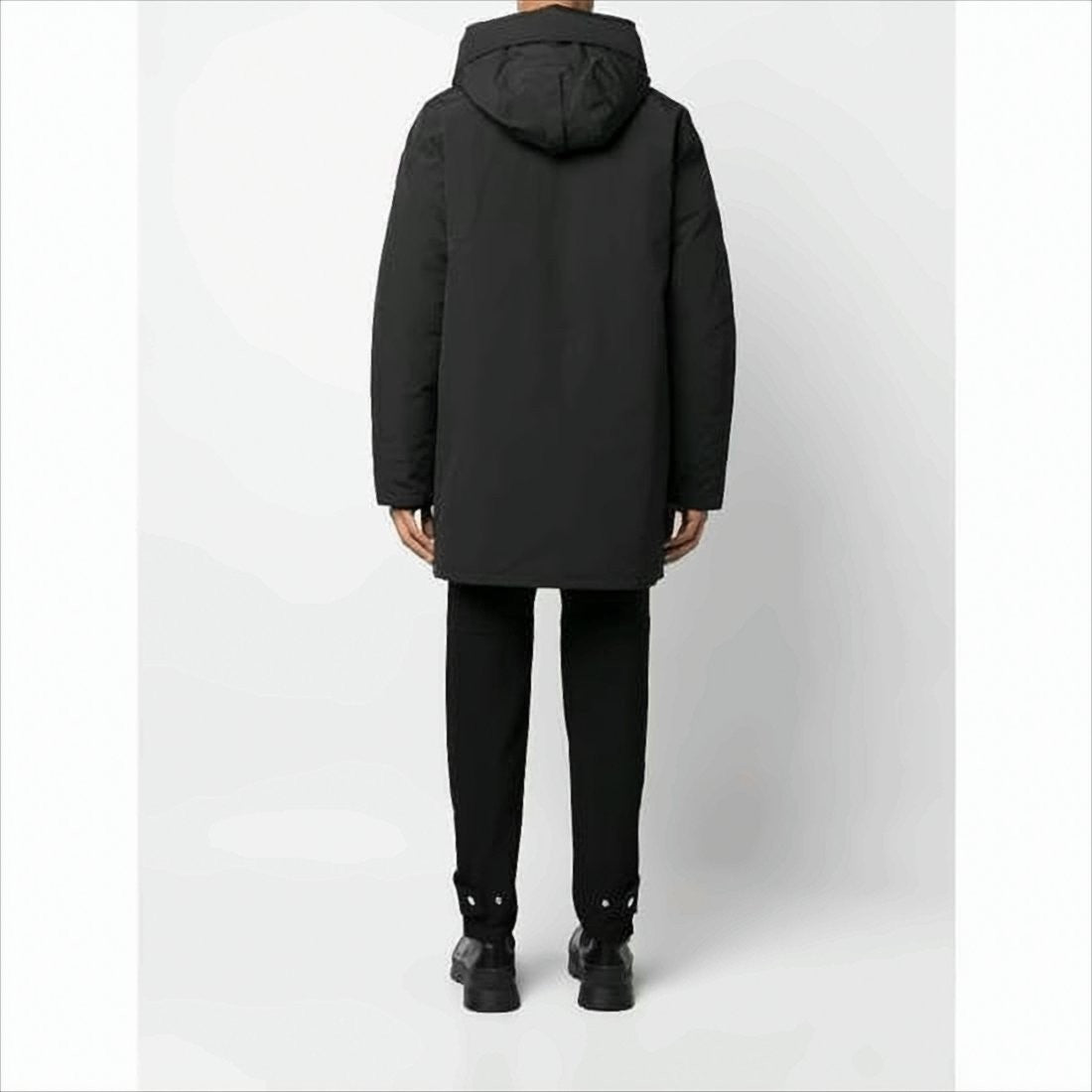 Canada Goose Long Padded Coat With Concealed Zipper