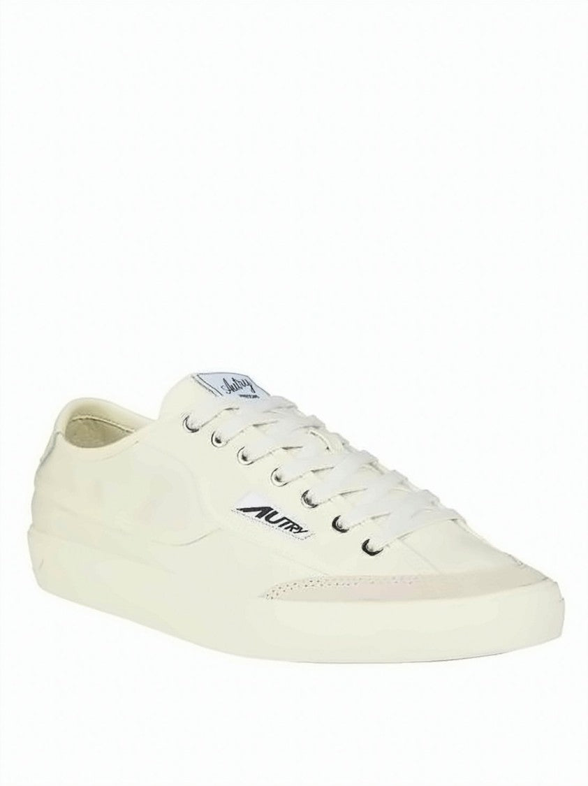 Autry Low-Top Sneakers With Suede And Canvas Blend