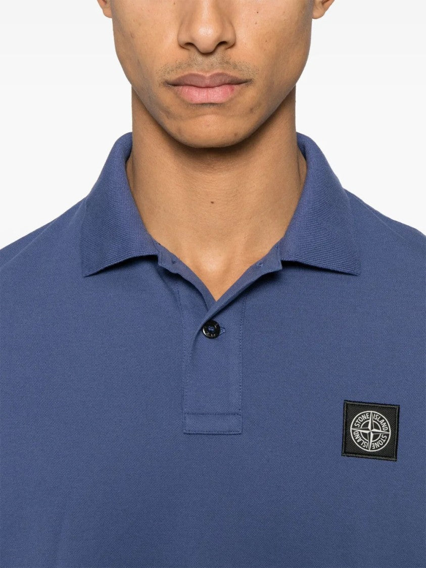 Stone Island Piqué Polo Shirt