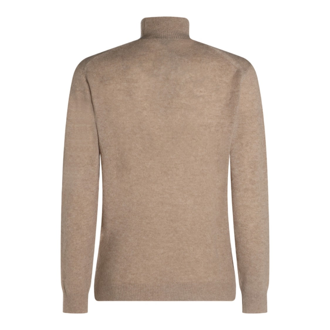 Altea Plush Turtleneck Sweater With Ribbed Detailing