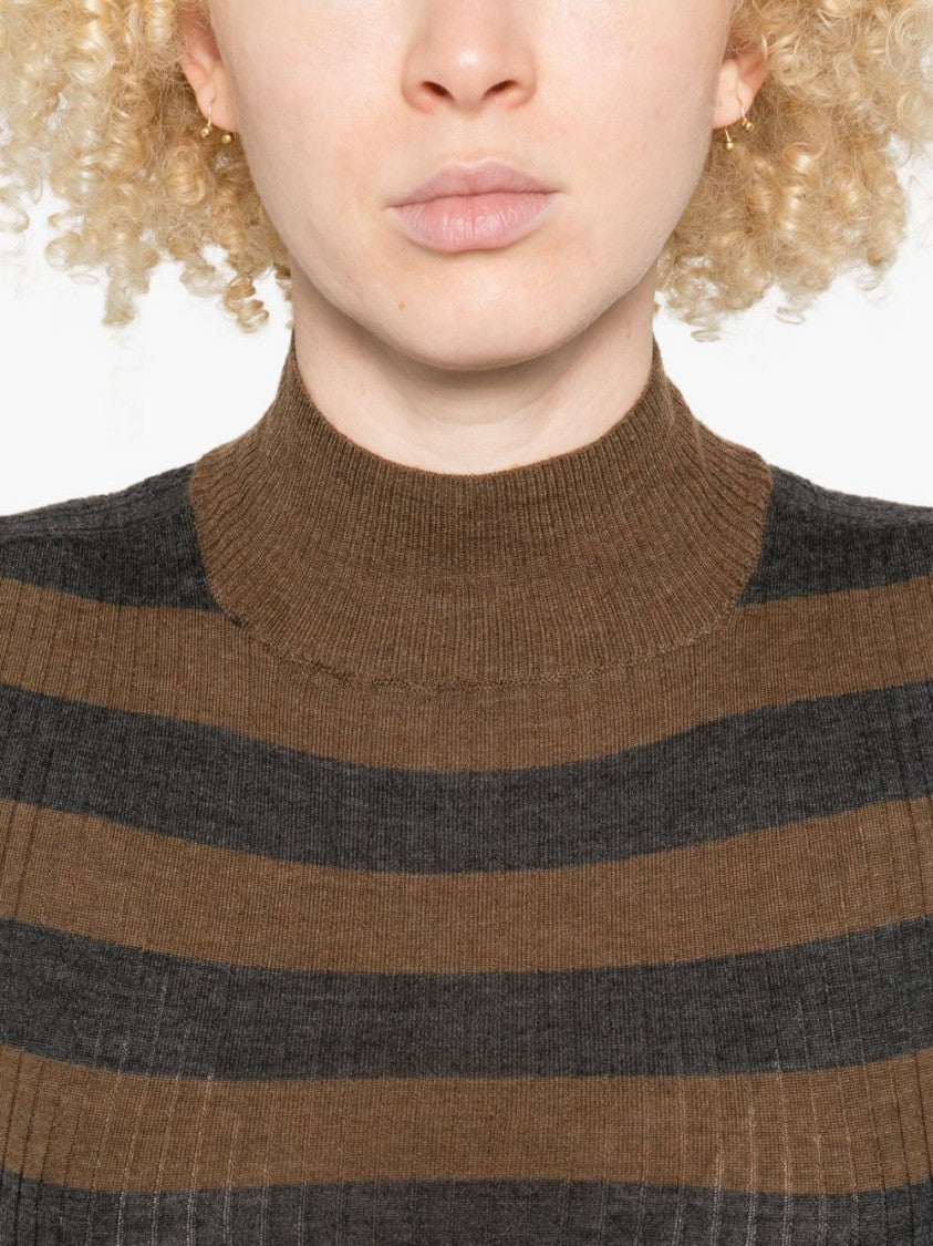 Majestic Filatures Fitted Mock Neck Top