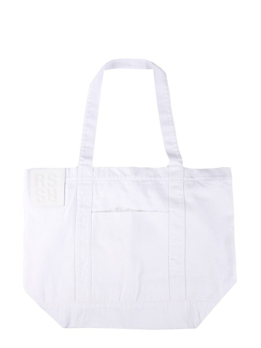 Raf Simons Rectangular Cotton Tote Bag