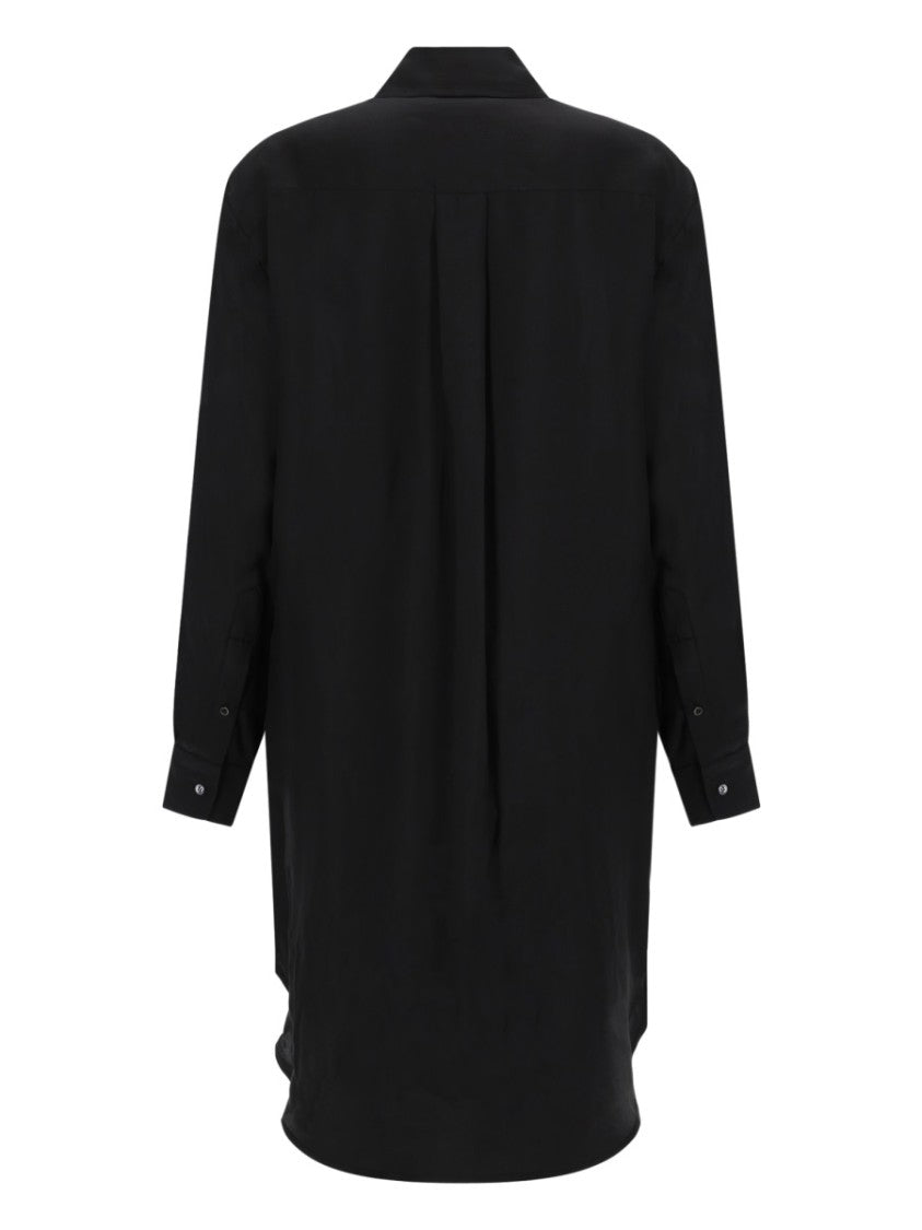 J. W. Anderson Tuxedo Drape Midi Dress