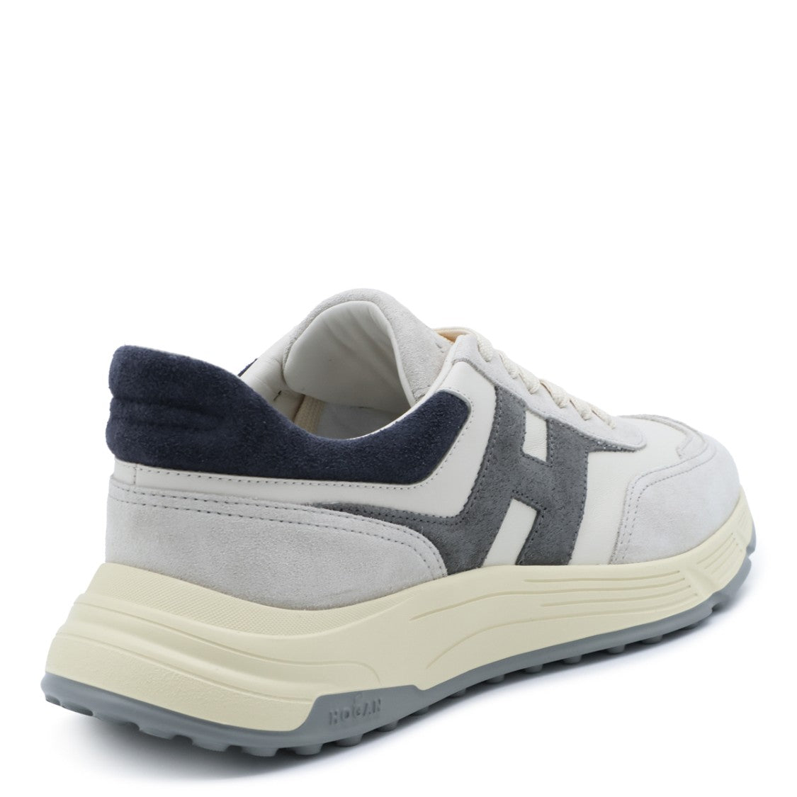 Hogan Suede And Smooth Texture Sneakers