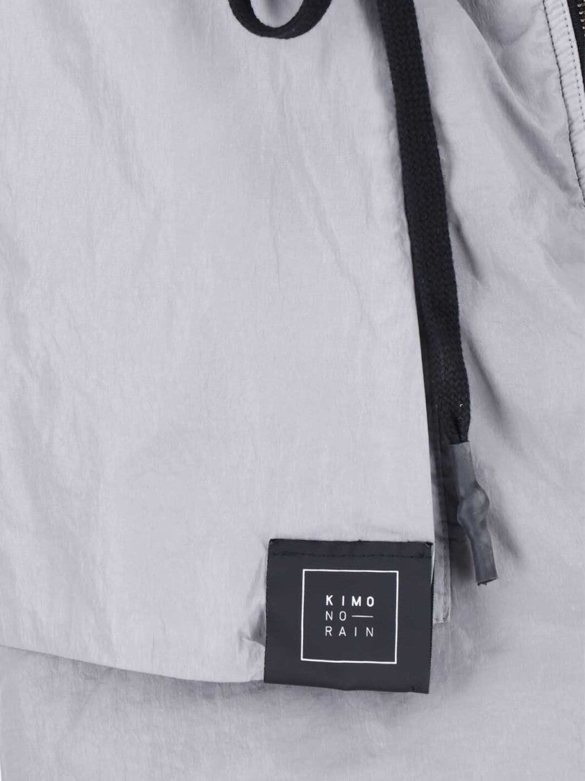 Kimono Rain Grey Kimo No-Rain Reversible Waterproof Jacket