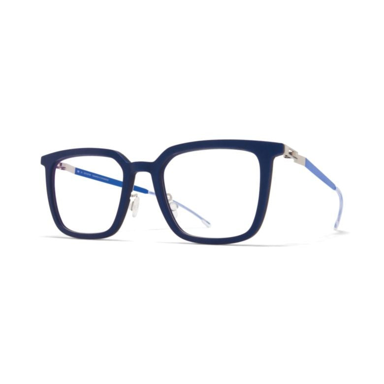 Mykita Kolding Square Frame Eyeglasses In Deep Navy