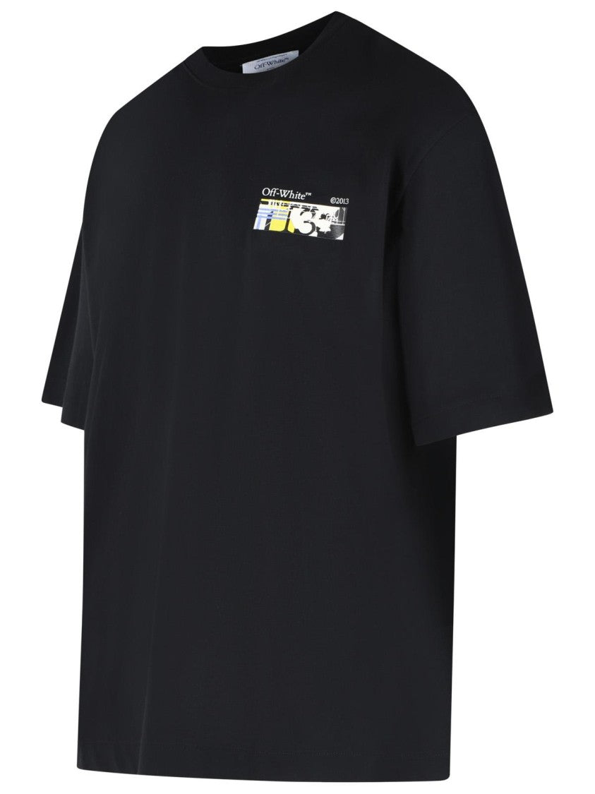Off-White 'Industrial Arrow' Black Cotton T-Shirt