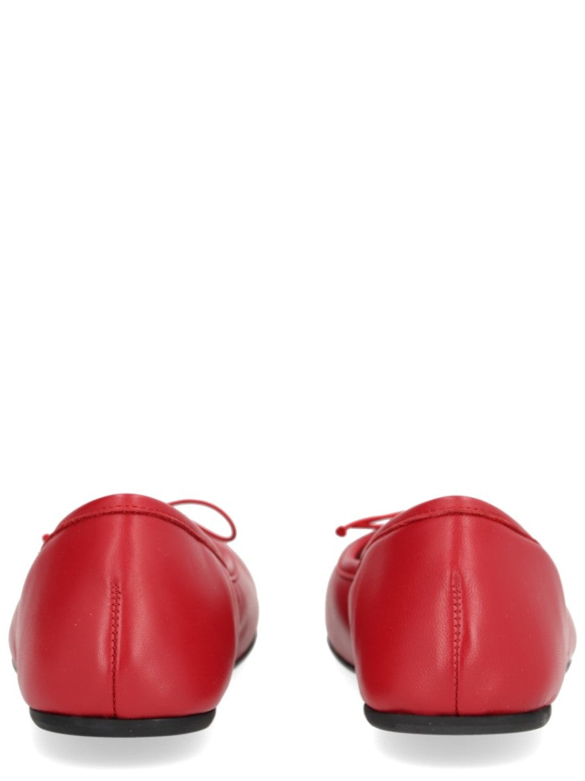 Vivienne Westwood Pointed Toe Red Flats