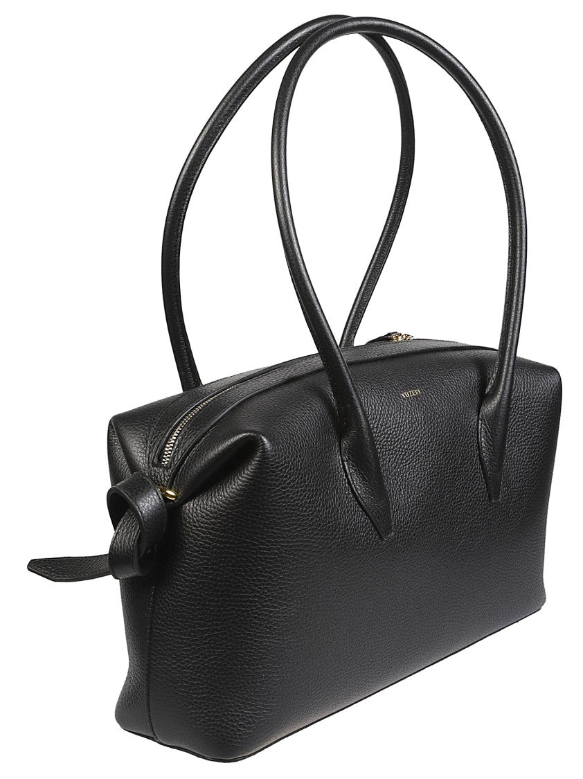 Yuzefi Brioche Duffle Textured Leather Bag