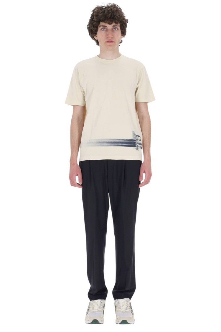 C.P. Company Cream 24/1 Cotton Jersey T-Shirt