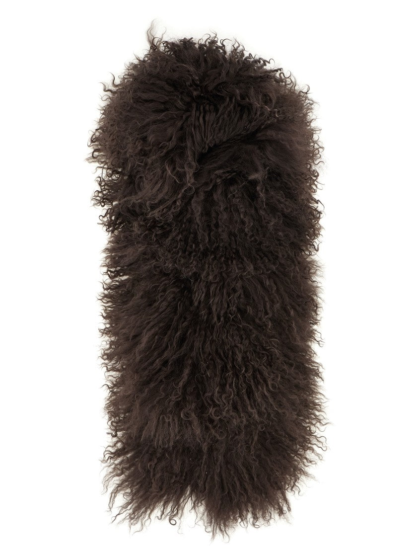 Yves Salomon Long-Haired Scarf