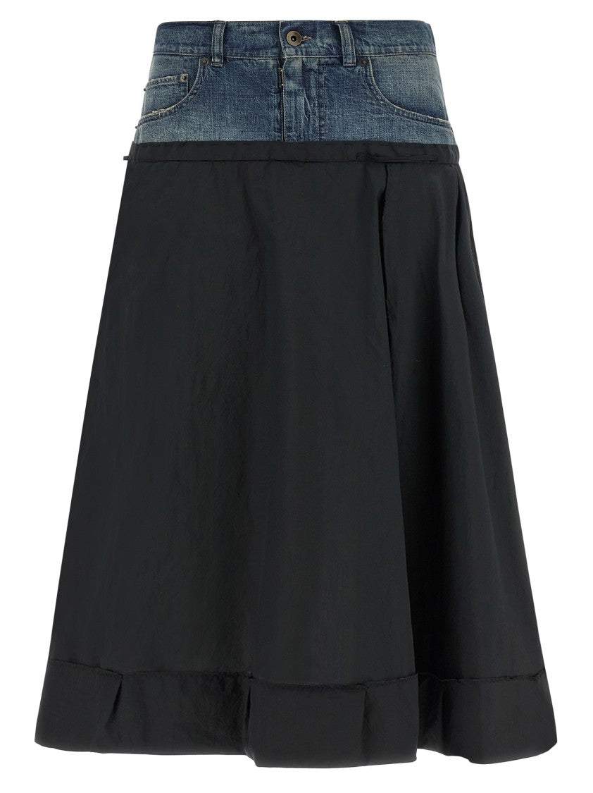Maison Margiela Denim Insert Skirt