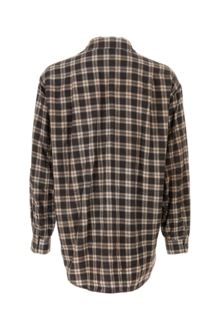 Dsquared2 Embroidered Flannel Shirt