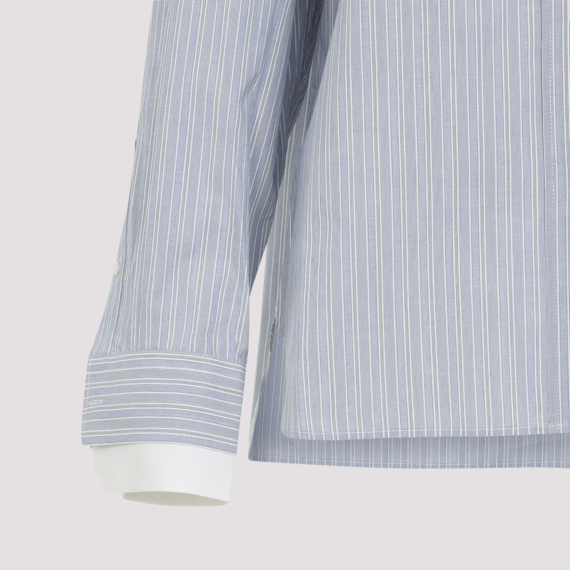 Acne Studios Blue Cotton Blouse