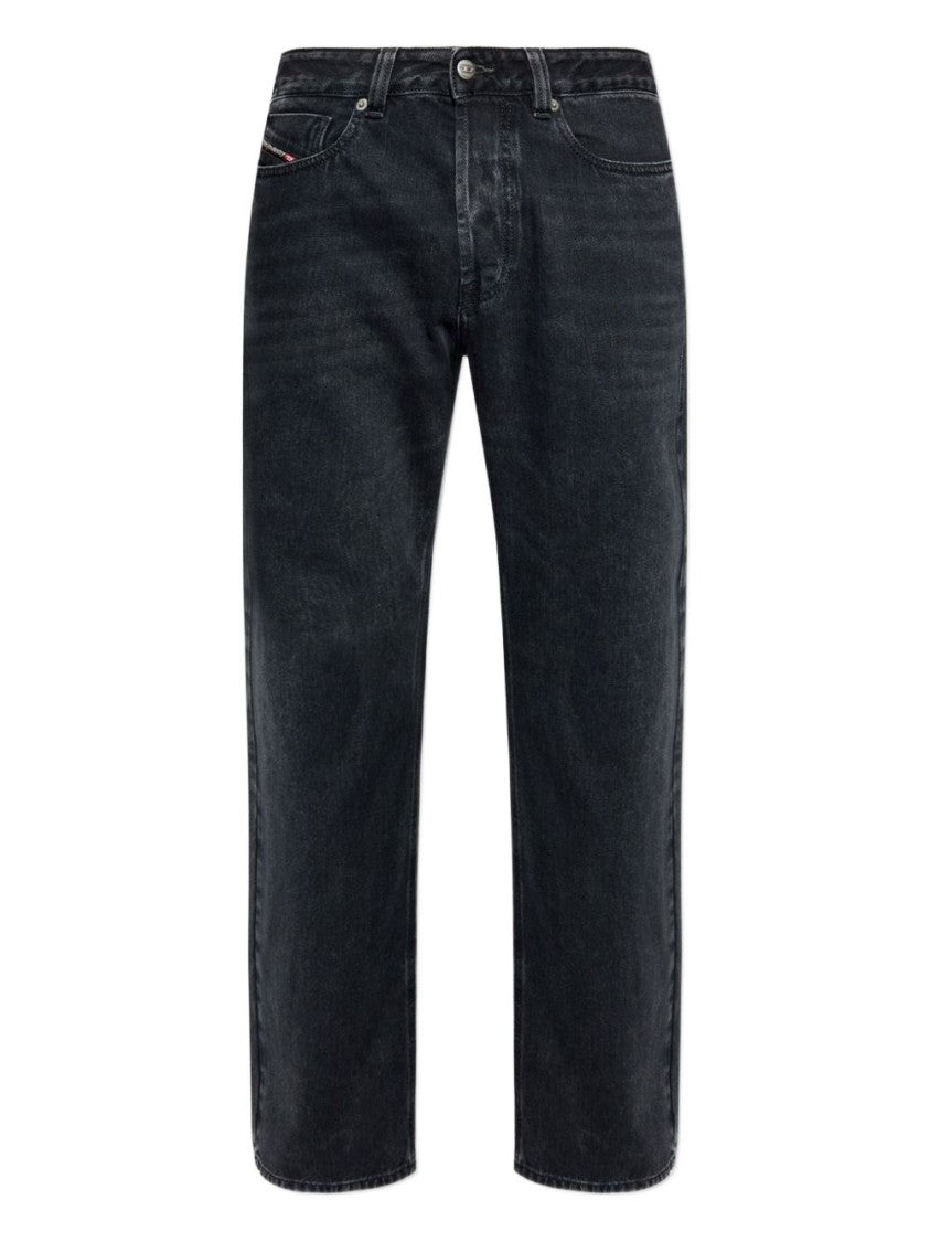Diesel Relaxed Fit Black Jeans