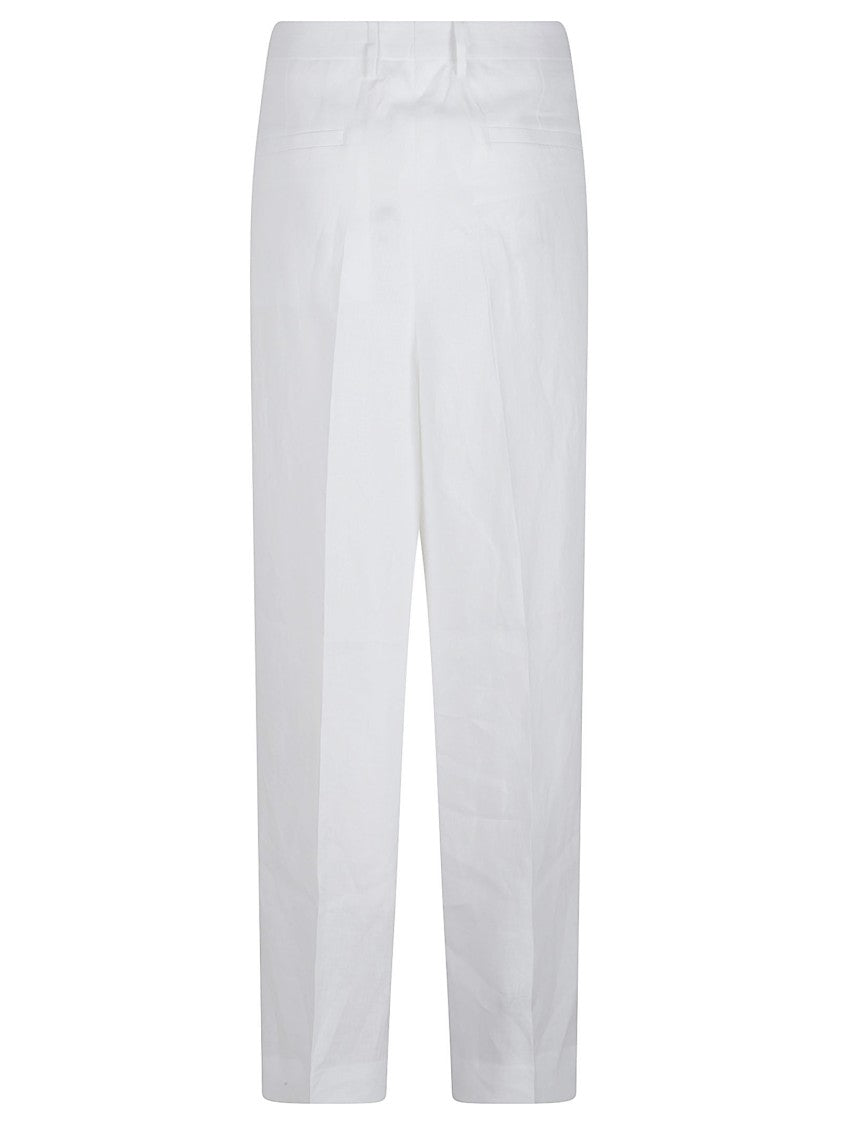 Dolce & Gabbana High-Waisted Tailored Trousers With Pleated Front