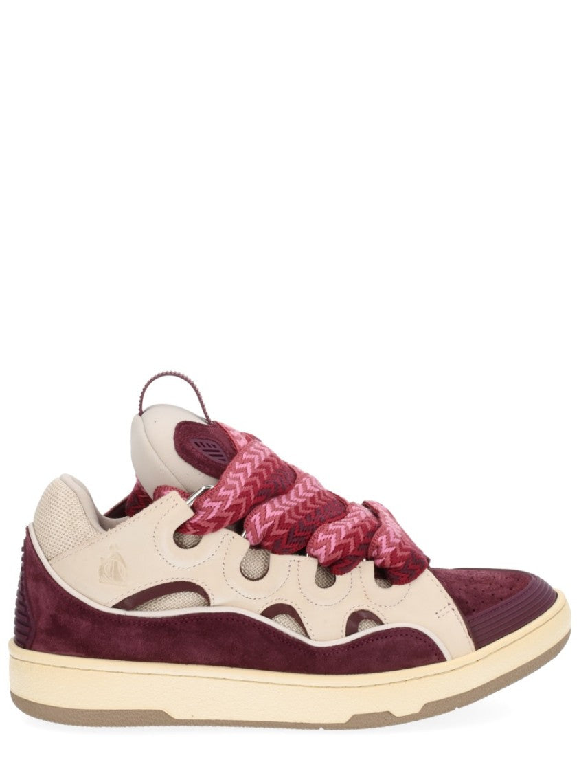 Lanvin Multicolor Curb Zigzag Sneakers