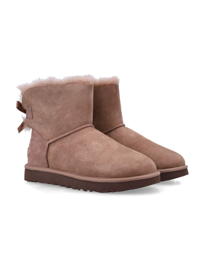 Ugg Women’S Mini Bailey Bow Ii Suede Boots