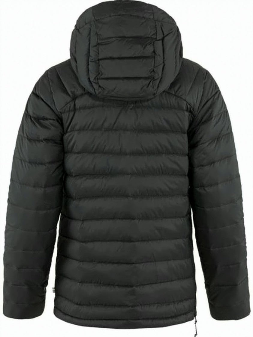 Fjallraven Short Padded Jacket With Horizontal Quilting And High Collar