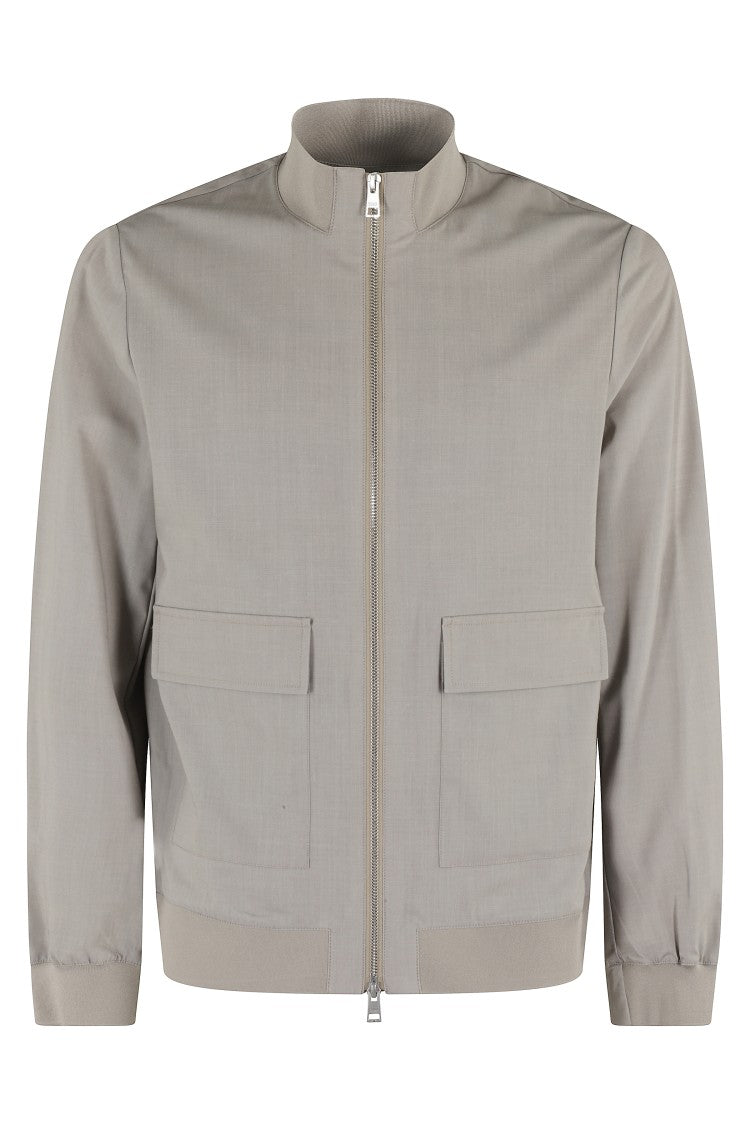 Duno Bomber Front Pockets Superlight Wool Blend