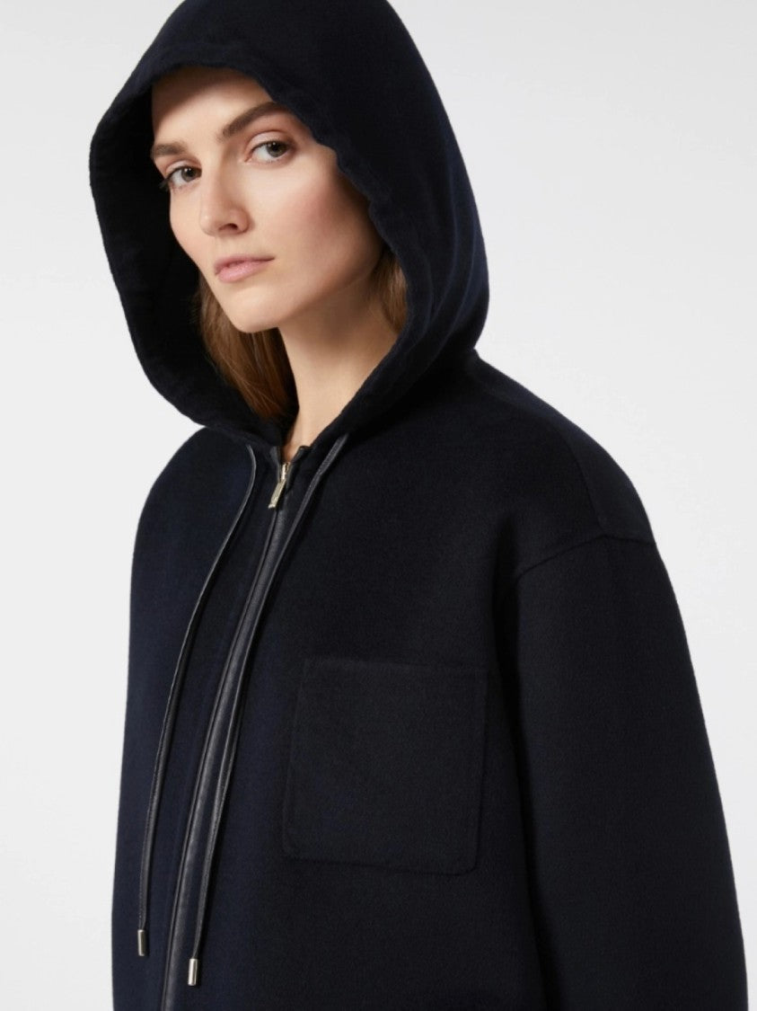 Max Mara Relaxed Fit Hooded Mina Jacket