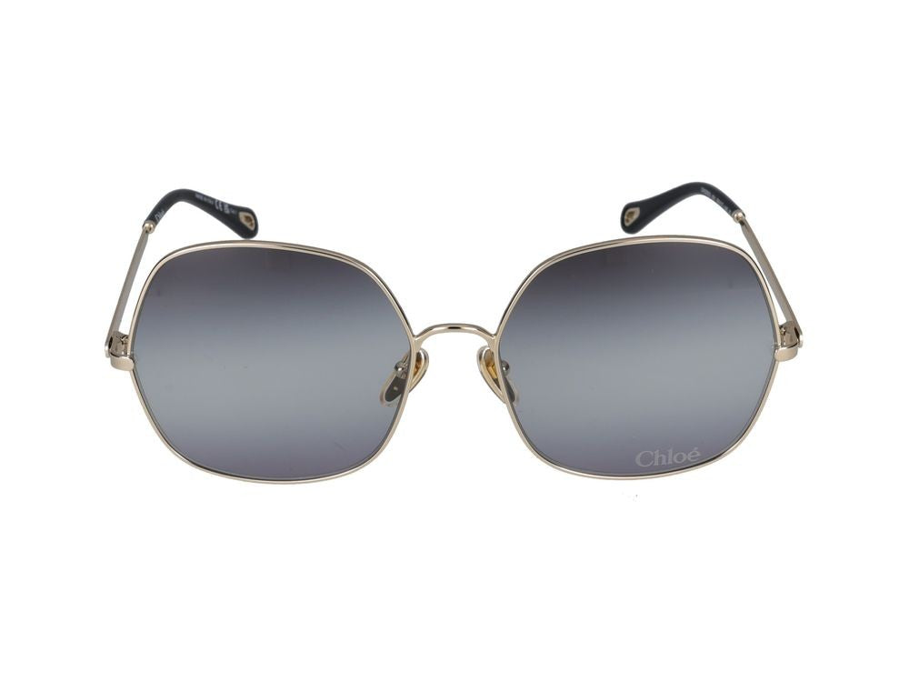 Chloé Sunglasses Ch0282s 001 Gold Gold Grey 60/17/140
