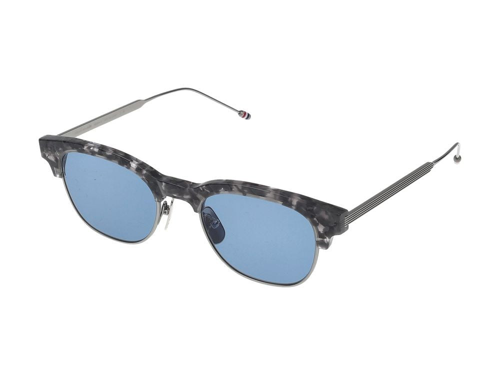 Thom Browne Modern Acetate And Titanium Sunglasses With Classic Lenses