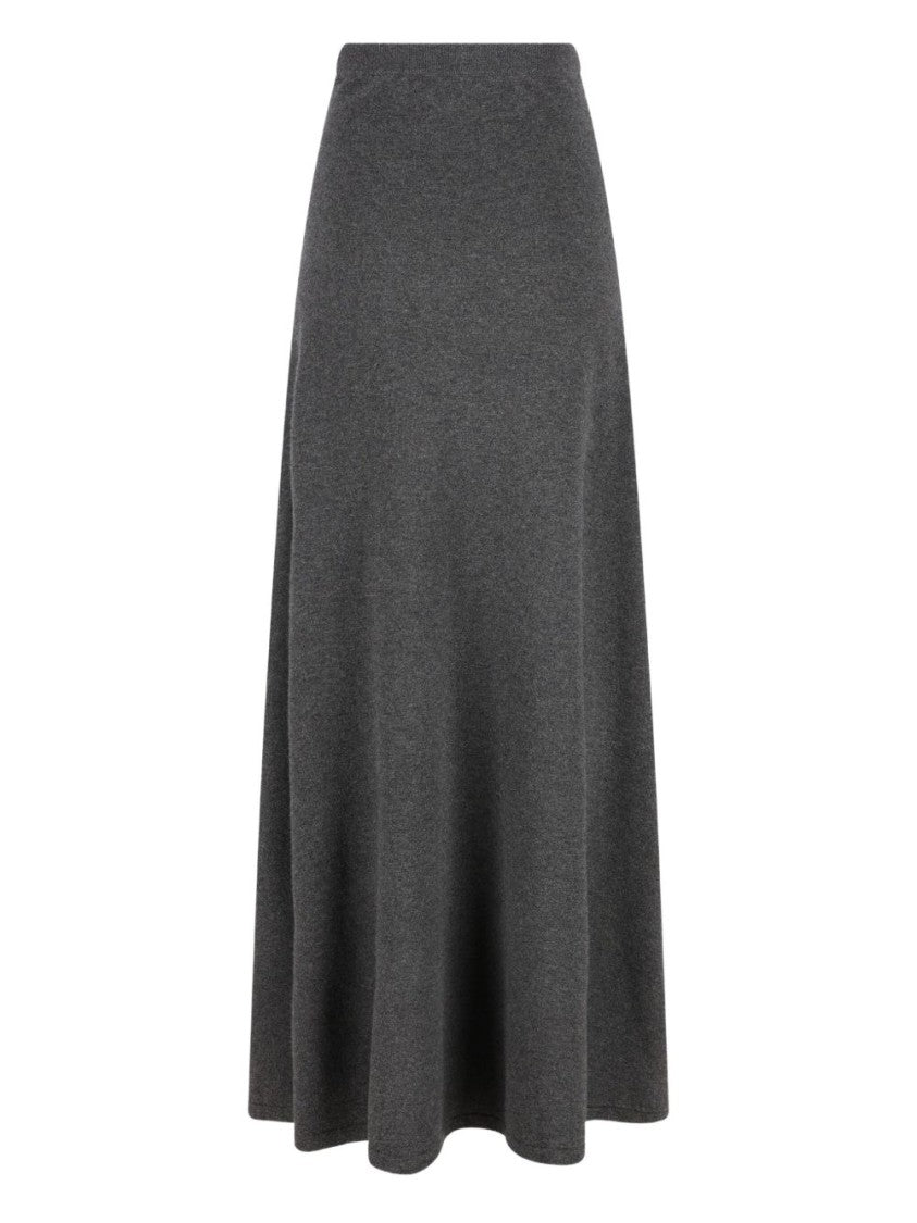 Balenciaga Maxi Wool Skirt