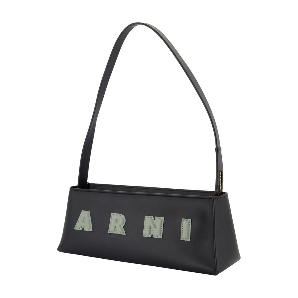 Marni Museo Shoulder Bag - Leather - Black