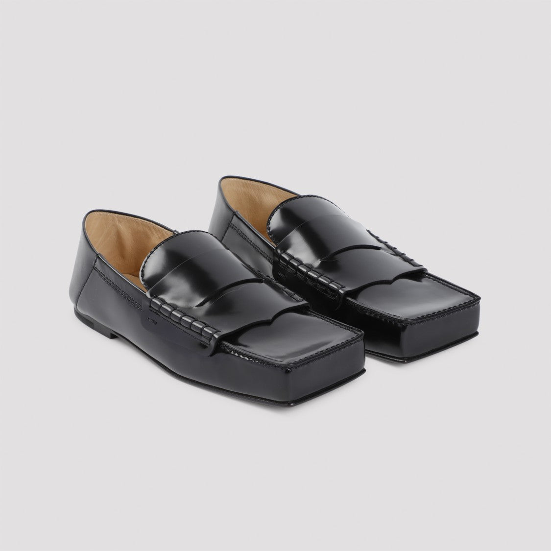 Jacquemus Loafers In Cow Leather With Design And Fit