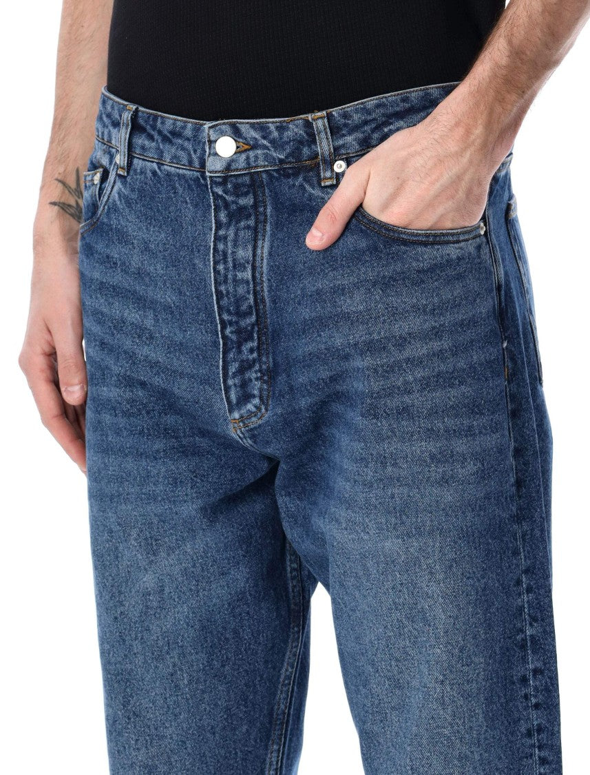 Studio Nicholson 90S Inspired Straight Leg Denim Jeans