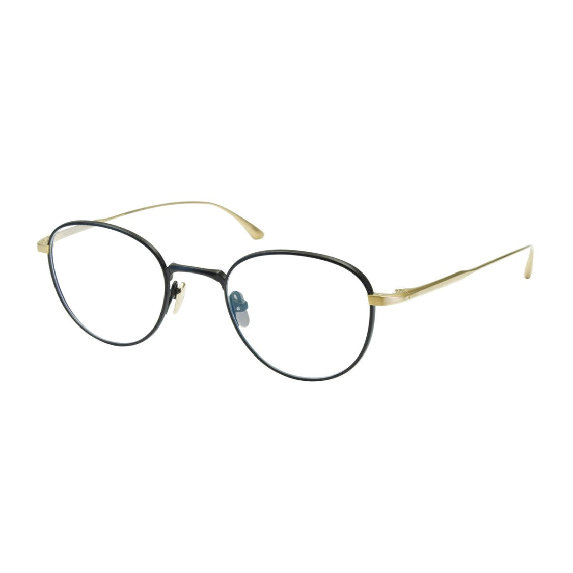 Masunaga Black Radio City Titanium Eyeglasses