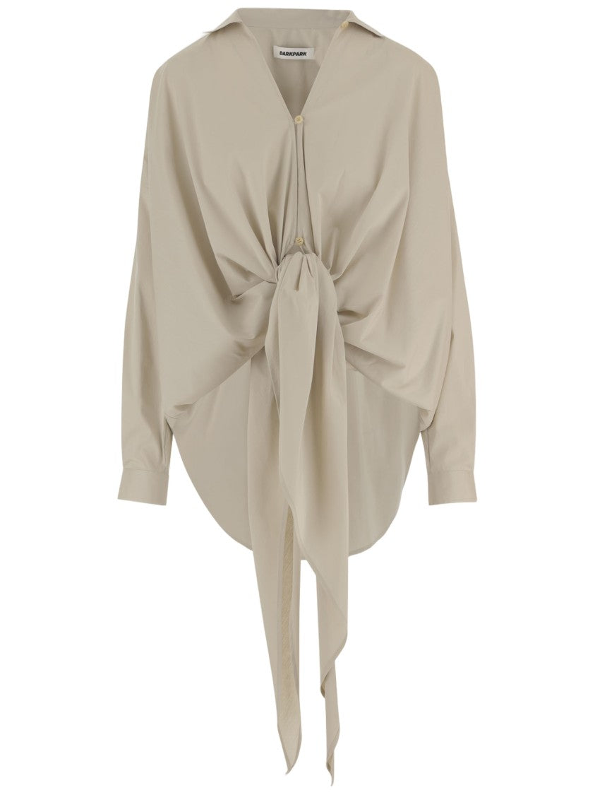 Darkpark Romy Shirt With Front Knot