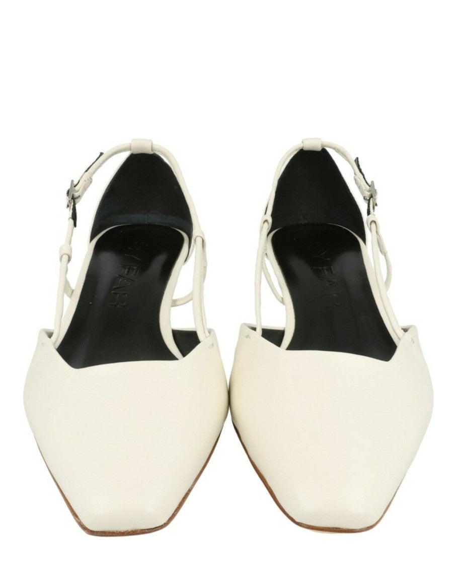 By Far Francine Leather Pumps